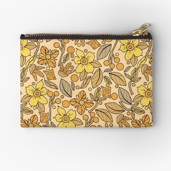 Naturals in Honey Light Zipper Pouch