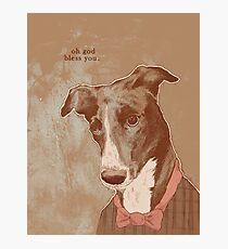 god bless you Photographic Print