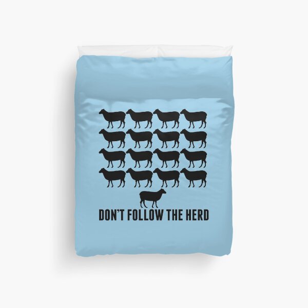 Item preview, Don't Follow the Herd of Sheep designed and sold by Epic Love Designs.