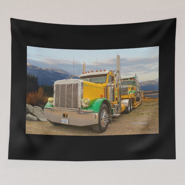 Item preview, Peterbilt with Old Kenworth in Tow designed and sold by rharrisphotos.