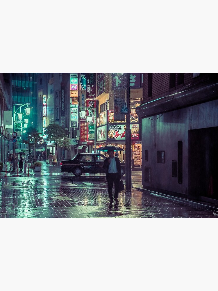 The Smiling Man // Rainy Tokyo Nights by HimanshiShah