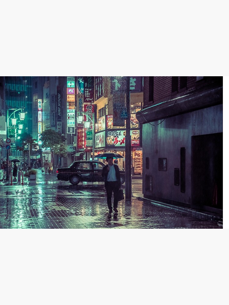 The Smiling Man // Rainy Tokyo Nights by HimanshiShah