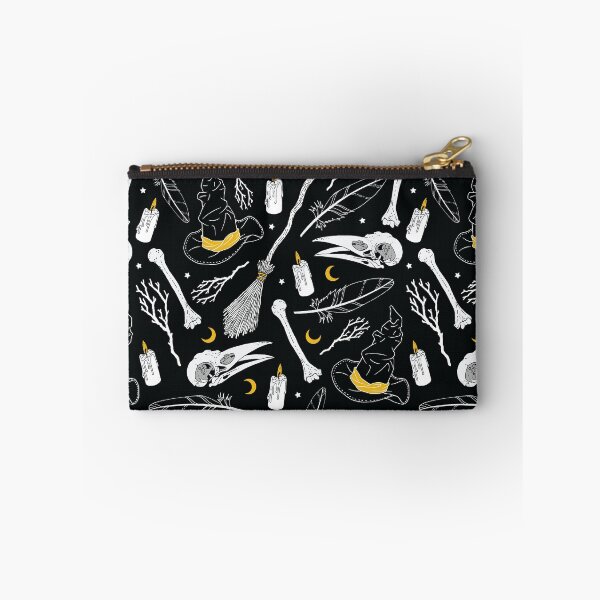 Item preview, Bewitching Witchy Pattern in Yellow designed and sold by Murmur Ink Crow.
