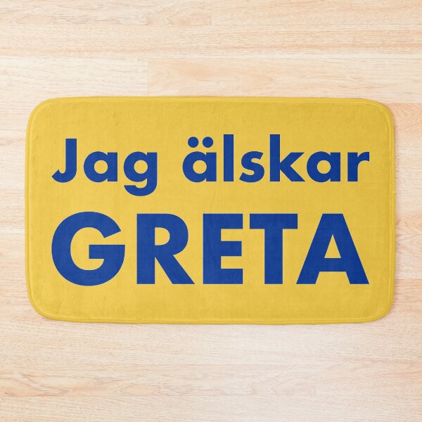 Item preview, Jag älskar Greta, I love Greta designed and sold by PoshJocks.