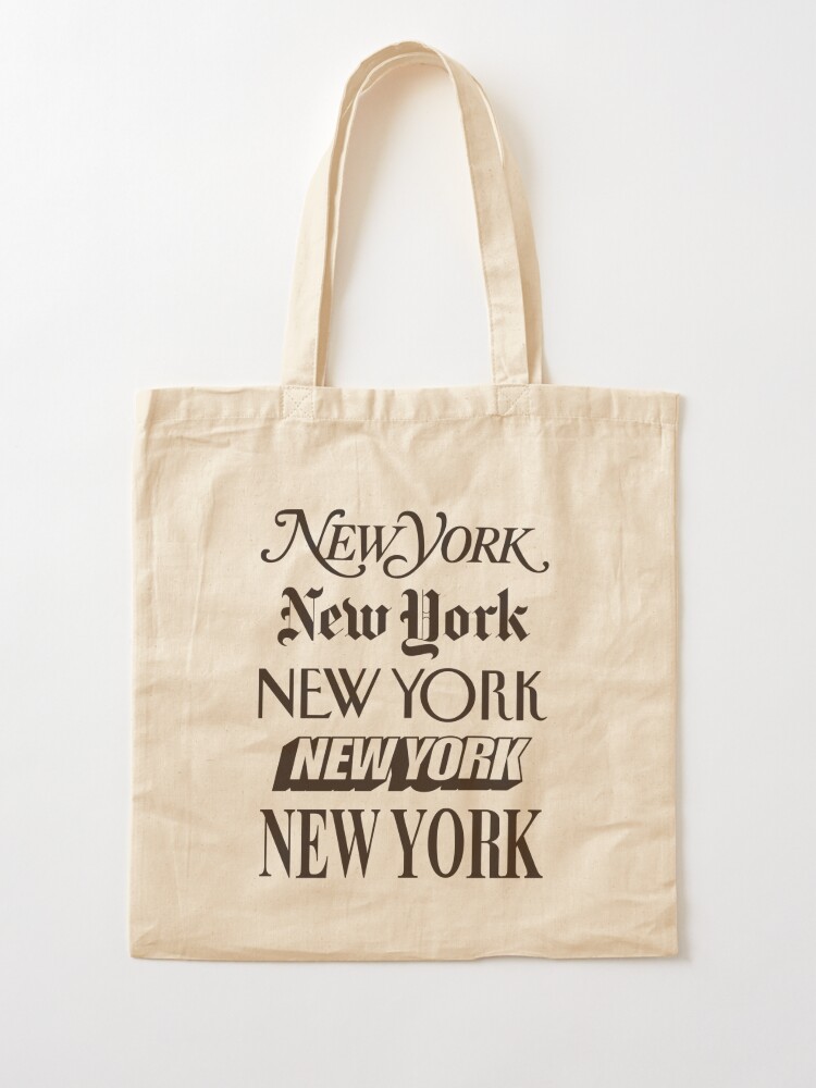 Alternate view of New York New York Tote Bag