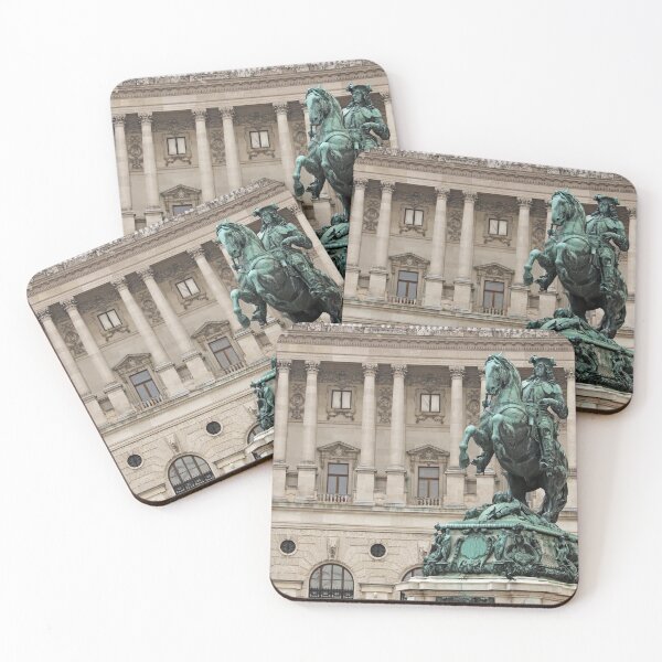 Item preview, Statue of Prince Eugen Hofburg Palace Heldenplatz Vienna Austria  designed and sold by goceris.