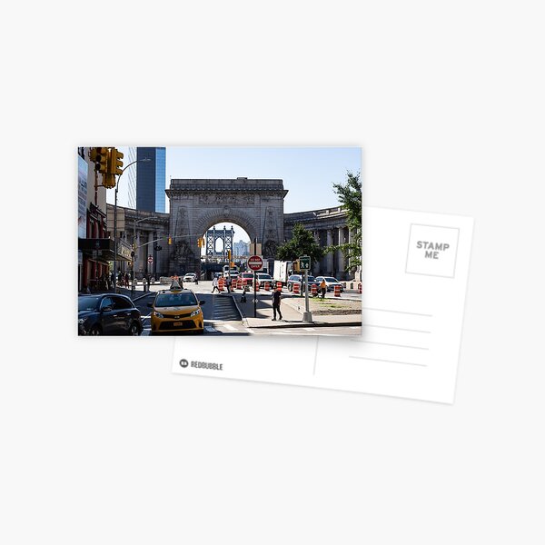 Manhattan Bridge Postkarte