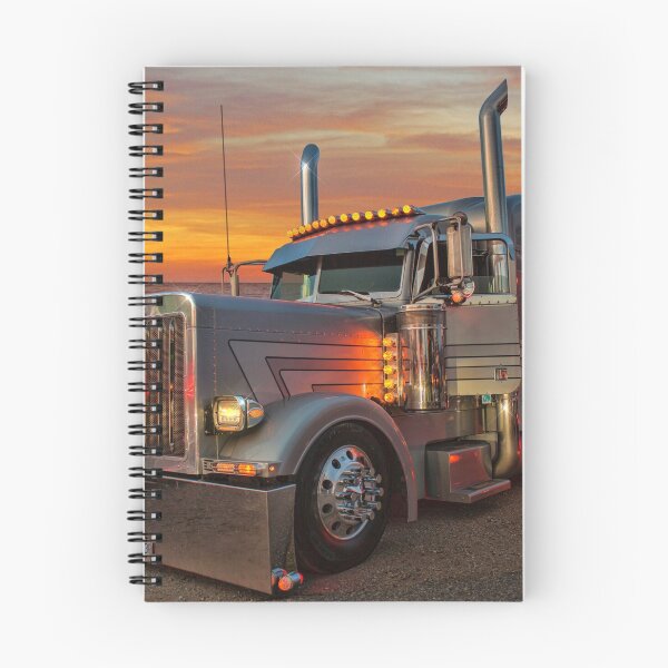 Item preview, Silver Peterbilt at Night designed and sold by rharrisphotos.