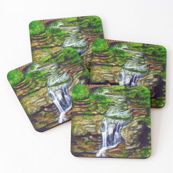 Item preview, Forest Waterfall designed and sold by Marcella Chapman.