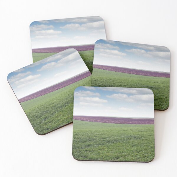 Item preview, green wheat field agriculture Voivodina Serbia landscape designed and sold by goceris.