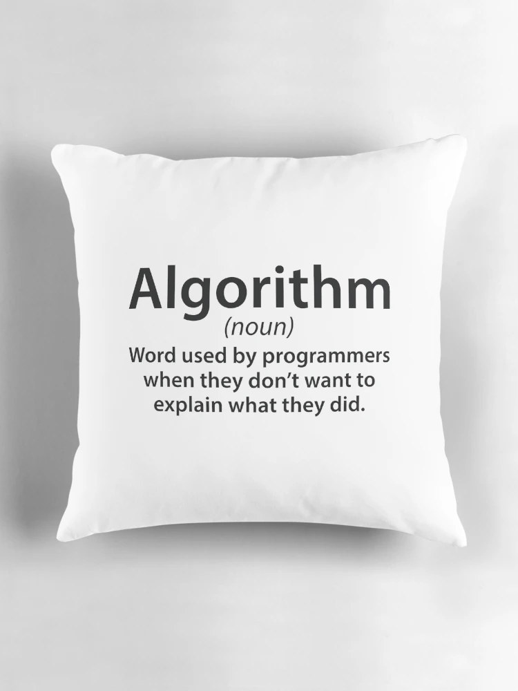Thumbnail 3 of 4, Pillow, Algorithm designed and sold by CreativeTrail.