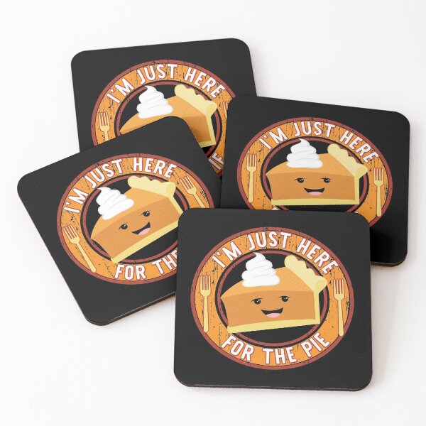 Item preview, I'm Just Here For The Pie Cute Thanksgiving print designed and sold by tronictees.