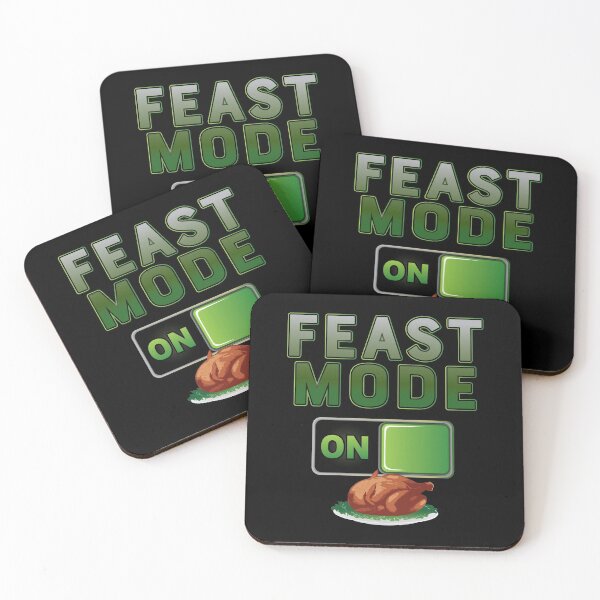 Item preview, Feast Mode On Thanksgiving Turkey Feast Day  print designed and sold by tronictees.