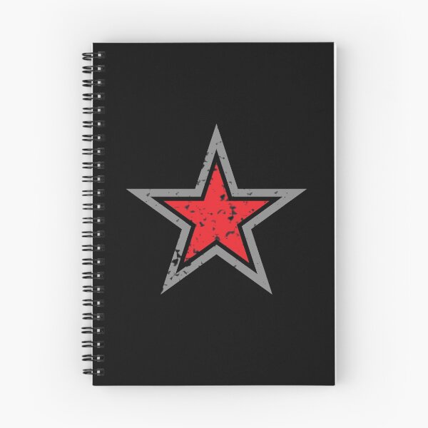 Item preview, RED military uniform star distressed designed and sold by jazzydevil.