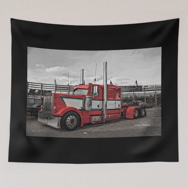 Item preview, Pencil Crayon Effect Peterbilt designed and sold by rharrisphotos.
