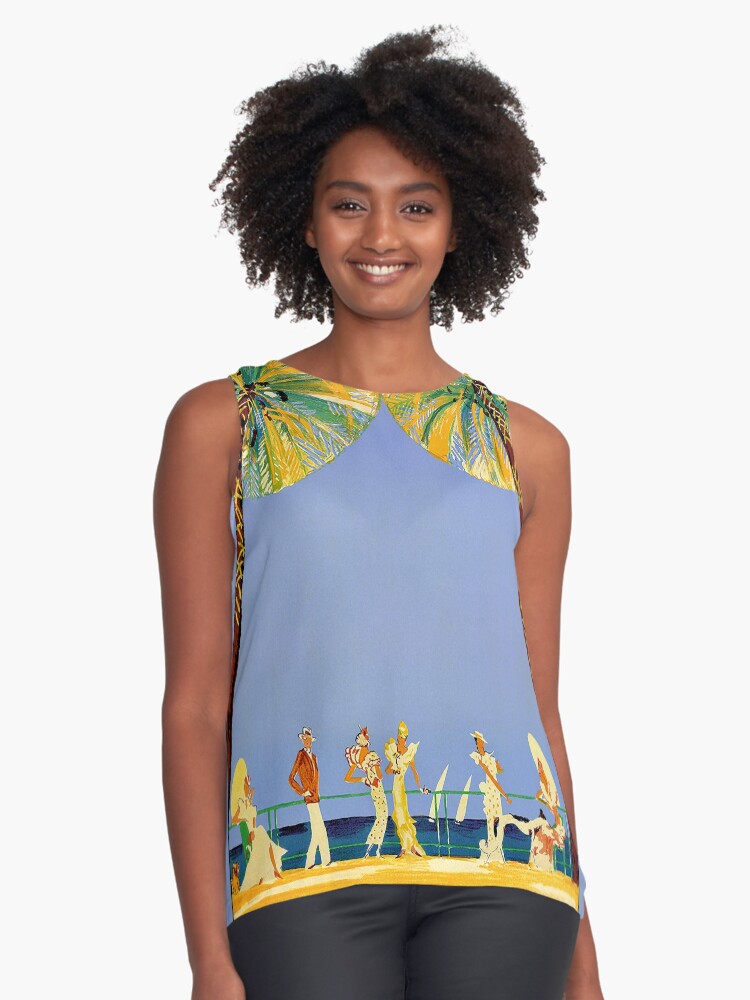 Item preview, Sleeveless Top designed and sold by Glimmersmith.