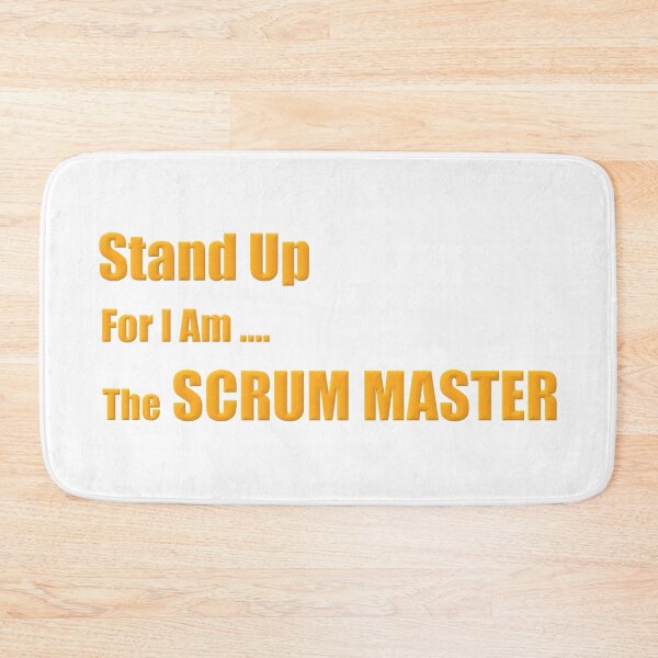Artikelvorschau, Scrum Master steht auf entworfen und verkauft von benandfreya.