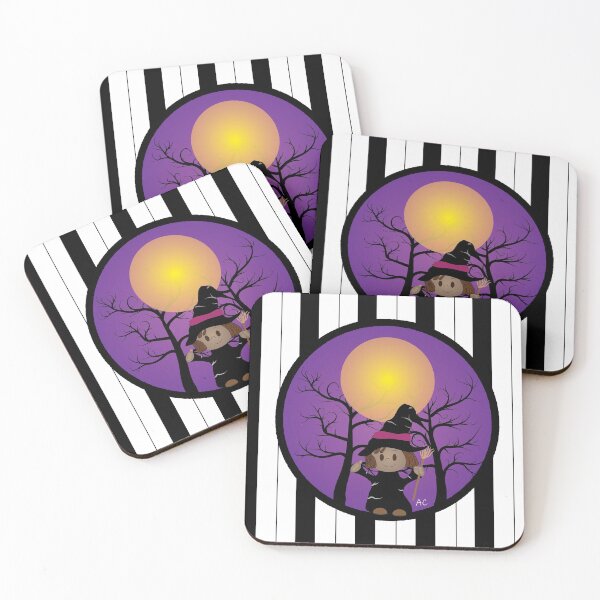 Item preview, Kid in witch costume designed and sold by iCraftCafe.