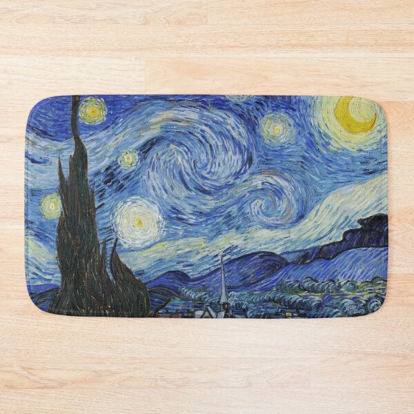 Item preview, The Starry Night - Vincent Van Gogh painting designed and sold by Bebichic.