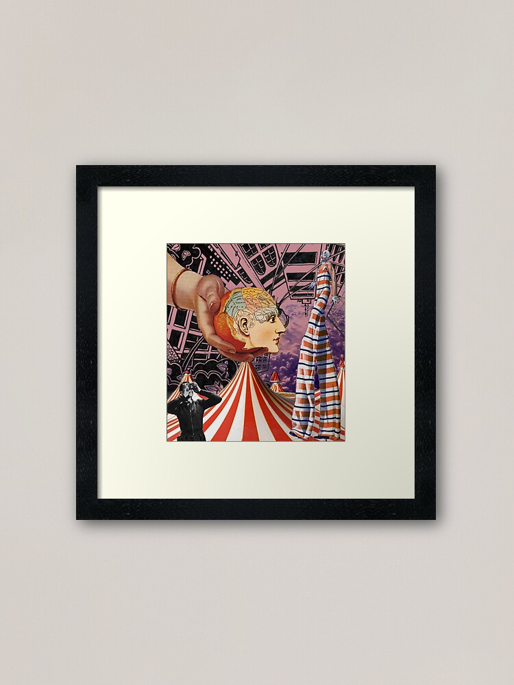 Thumbnail 1 of 7, Framed Art Print, Circus circus designed and sold by colorspinner.