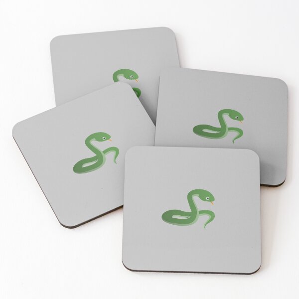 Item preview, The Green Python Snake designed and sold by EyeLoveAnimals.