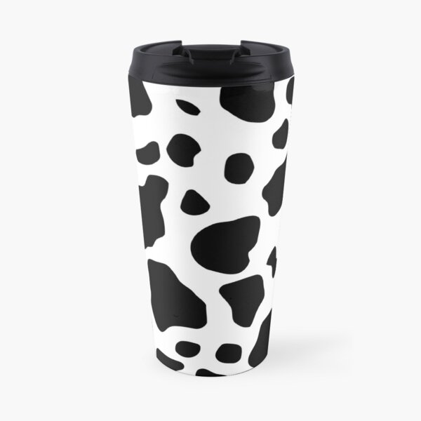 Cow Print Travel Coffee Mug