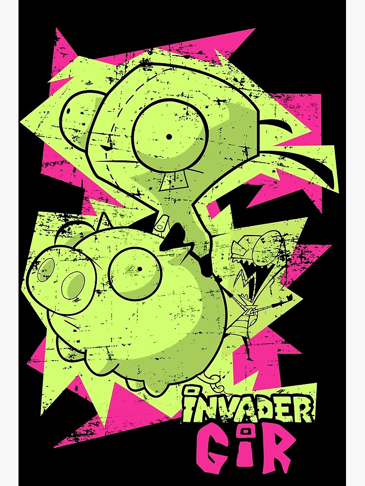 Invader Zim Poster Invader Zim Cartoon Movies The Inc - vrogue.co