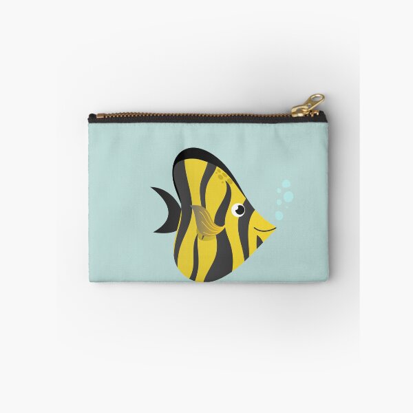 Item preview, Beautiful Yellow Spade Fish with Black Spots designed and sold by EyeLoveAnimals.