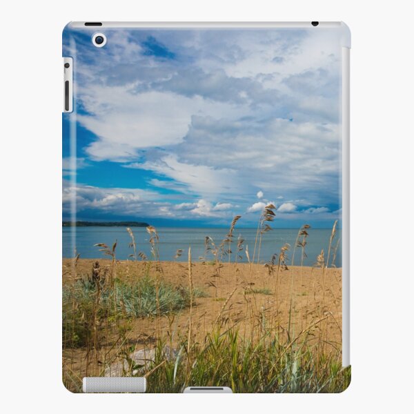 Stormy Beach, Calm after the storm, Beach house decor iPad Snap Case