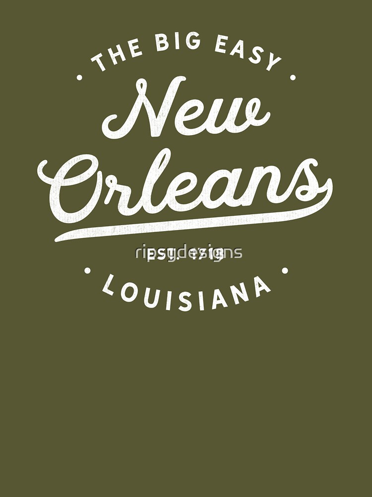 Classic Vintage Retro New Orleans Louisiana NOLA The Big Easy United  States Essential T-Shirt for Sale by ripsydesigns