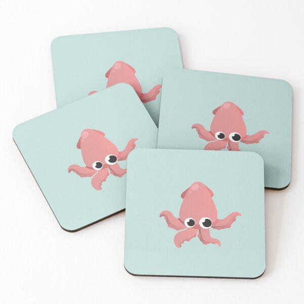 Item preview, The Pink Octopus designed and sold by EyeLoveAnimals.