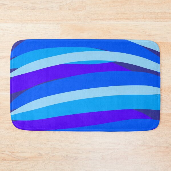 Item preview, Blue stripes designed and sold by Melanie Jeyakkumar.