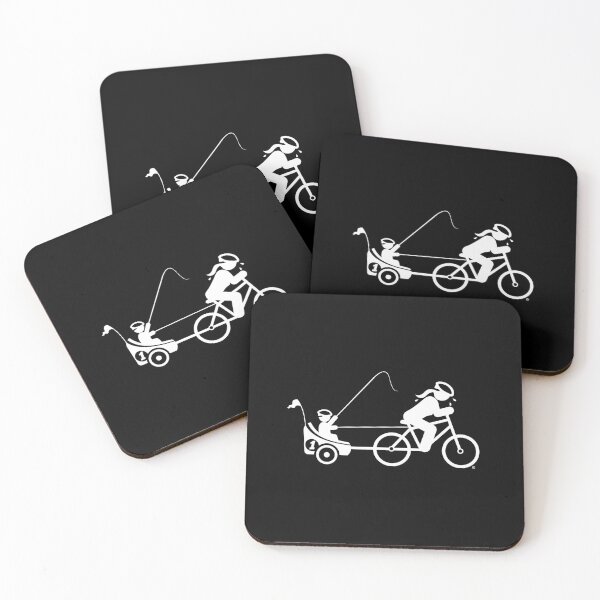 Item preview, FUNNY MUMMY WITH CHILD IN BIKE PENDANT BY SUBGIRL designed and sold by SUBGIRL.
