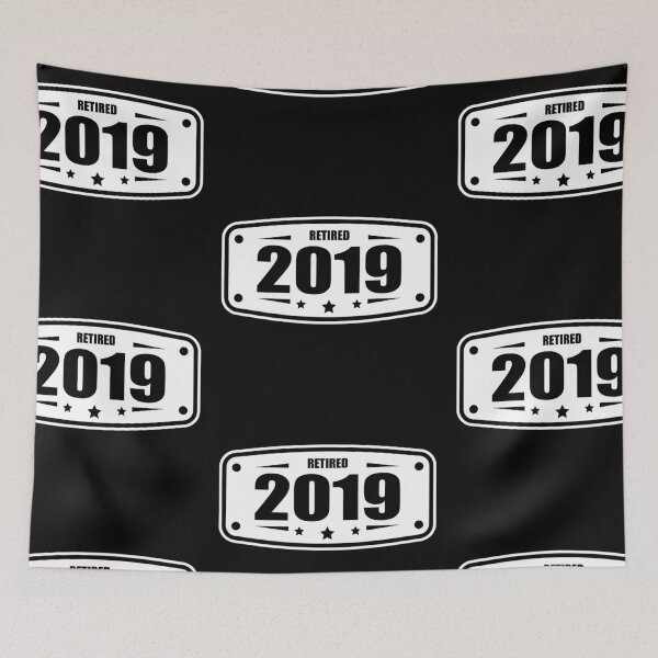 Item preview, Retired 2019 work retirement pension pension end designed and sold by Mark Sukra.