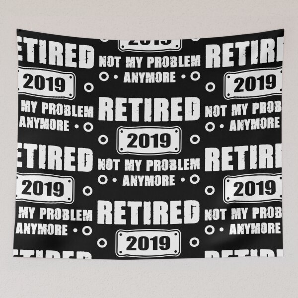 Item preview, Retired 2019 work retirement pension pension end designed and sold by Mark Sukra.