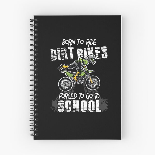 Item preview, Born To Ride Dirt Bikes Forced To Go To School Riders Gift designed and sold by Dressed For  Duty.