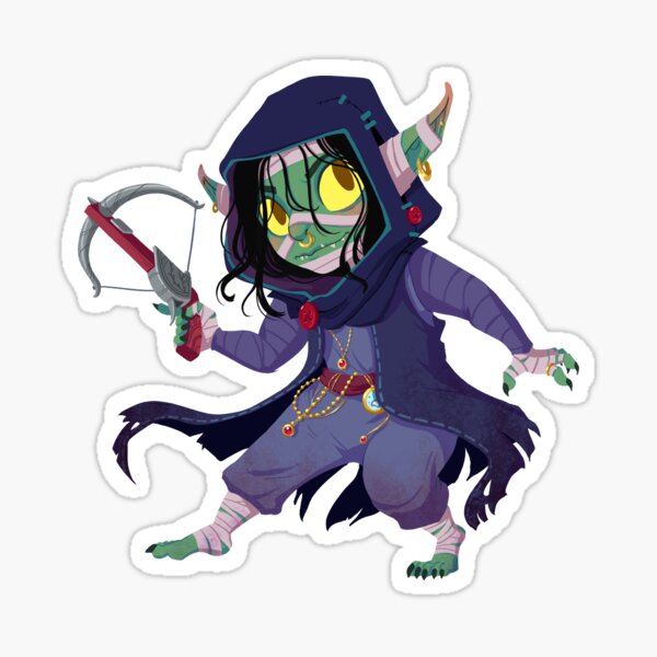 Nott the Brave - Cute Sticker