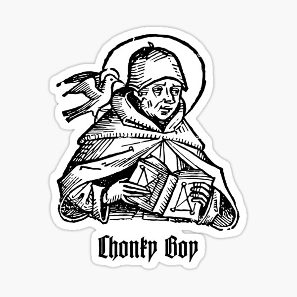 Item preview, Chonky Boy Thomas Aquinas designed and sold by Chris Corbin.