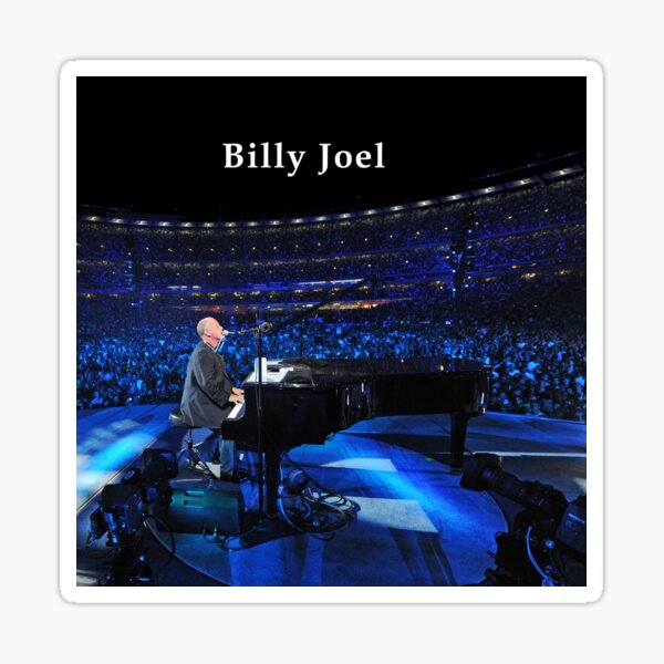 live billy on concert joel tour 2019 2020 nekat8 Sticker