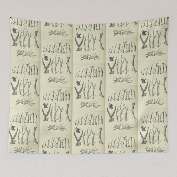 Item preview, Vintage Antlers designed and sold by BlueSpecsStudio.