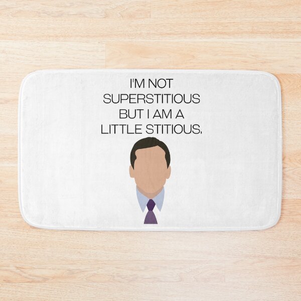 Item preview, Michael Scott - Superstitious - The Office US designed and sold by danielmwright.
