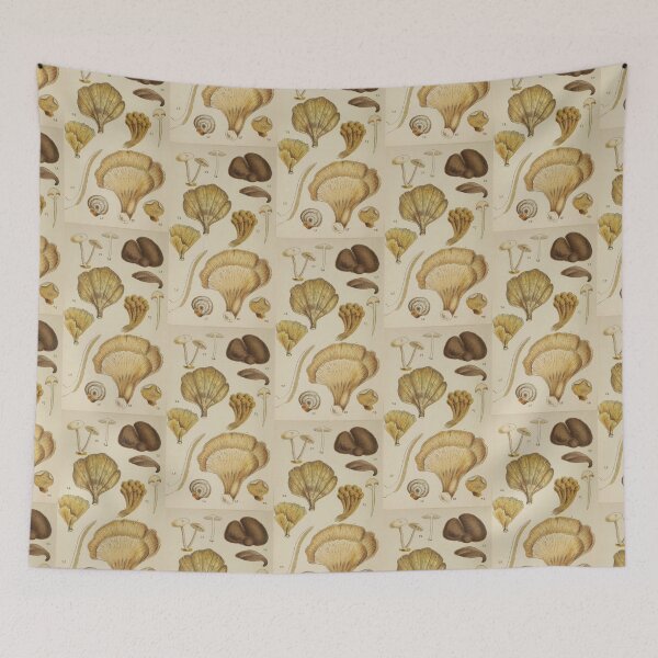 Item preview, Naturalist Mushrooms designed and sold by BlueSpecsStudio.
