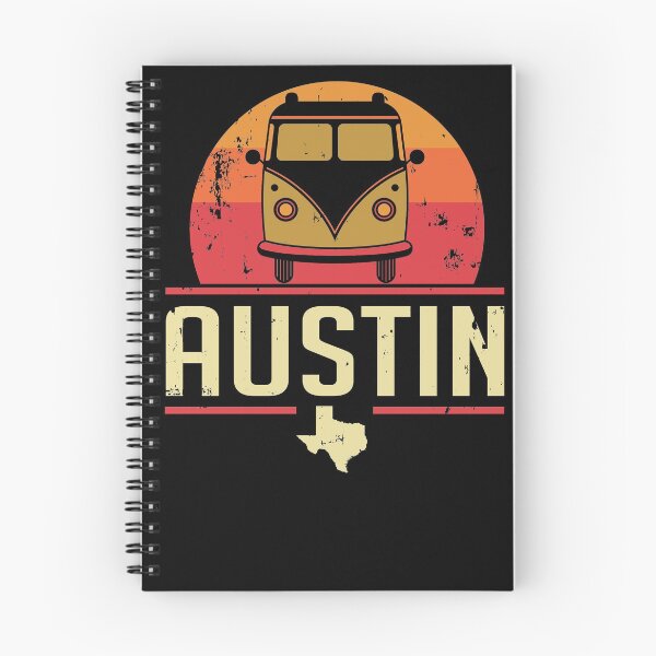 Artikelvorschau, Vintages T-Shirt Austins Texas, Retro Austin-Kunst, Austin-Andenken, T-Stück Austins TX, Austin-Geschenk entworfen und verkauft von MerchDesignerRB.