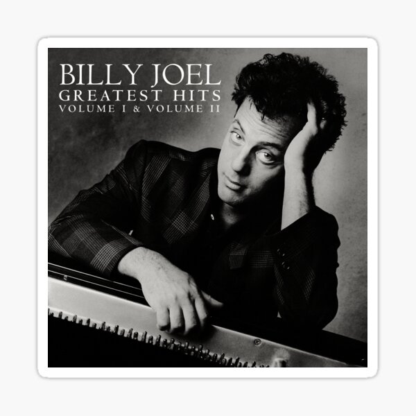 billy the piano man joel greatest tour 2019 2020 nekat8 Sticker