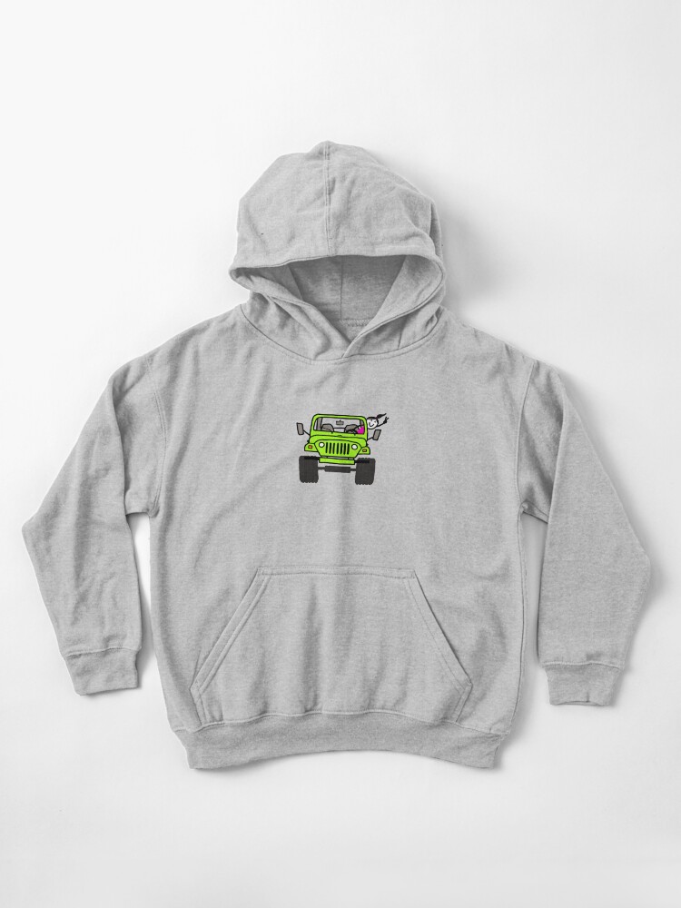 green jeep hoodie