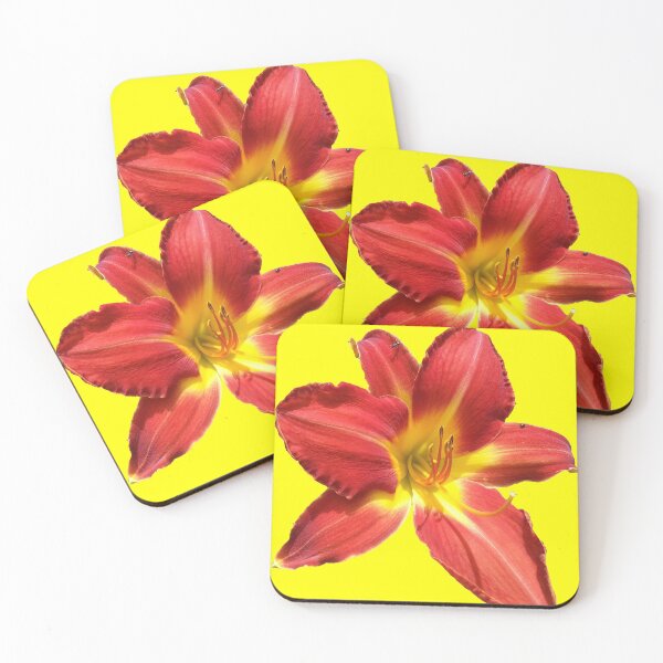 Item preview, Red Volunteer Day Lily (Yellow) designed and sold by After 10 POD Designs.