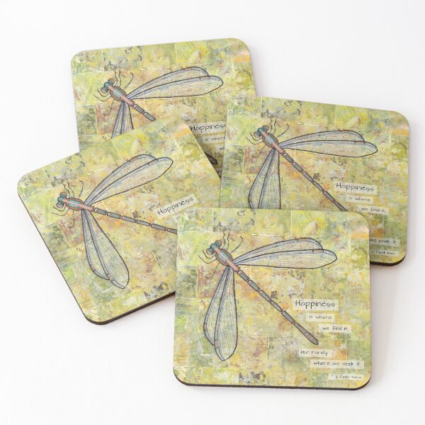 Item preview, Damselfly Happiness designed and sold by KJ Gatten.