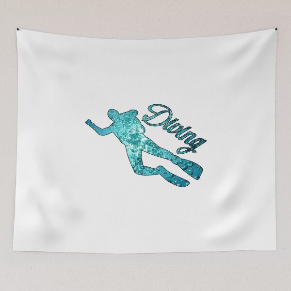 Item preview, Diving Diver Diving Diver Sport Gift designed and sold by Victorias-Art.