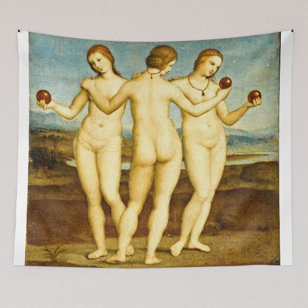 Item preview, Raphael - The Three Graces designed and sold by vakashop.
