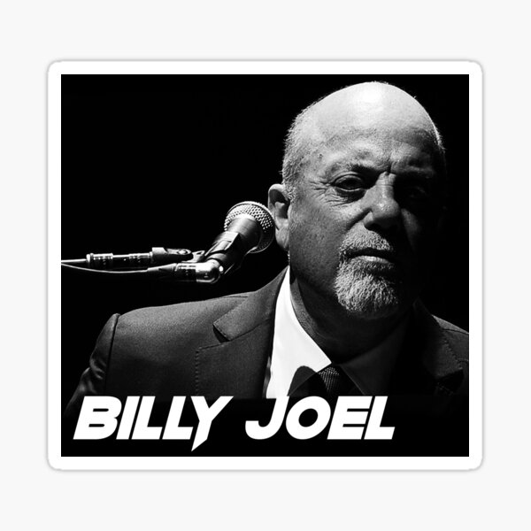 billy the piano joel style tour 2019 2020 nekat8 Sticker